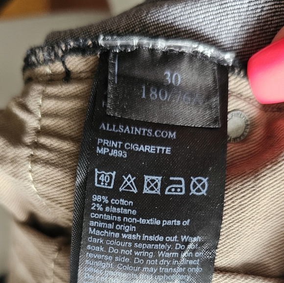 All Saints Cigarette Skinny Jeans - Picture 9 of 15